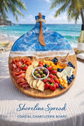 Shoreline Spread Coastal Charcuterie Board
